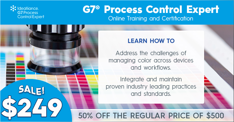 G7® Process Control Expert Online Training and Certification Sale—50% Off the Regular Price