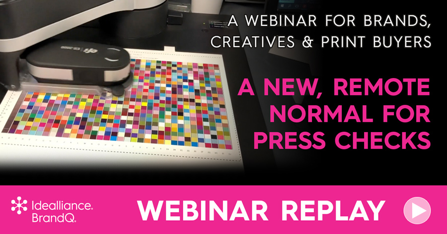 A BrandQ® webinar from Idealliance for brands, creatives, and print buyers. 